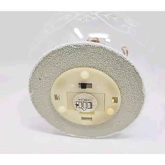 Sorelle Angel Spun Glass Globe Ornament LED Light in Set of 3 Ornaments X-E - Picture 14 of 16